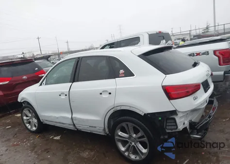 2017 Audi Q3 2.0T Premium from USA, damaged, VIN WA1JCCFS3HR010285